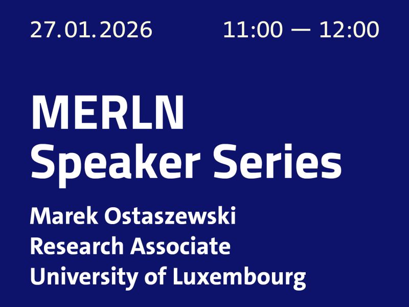 MERLN Speaker Series | Marek Ostaszewski