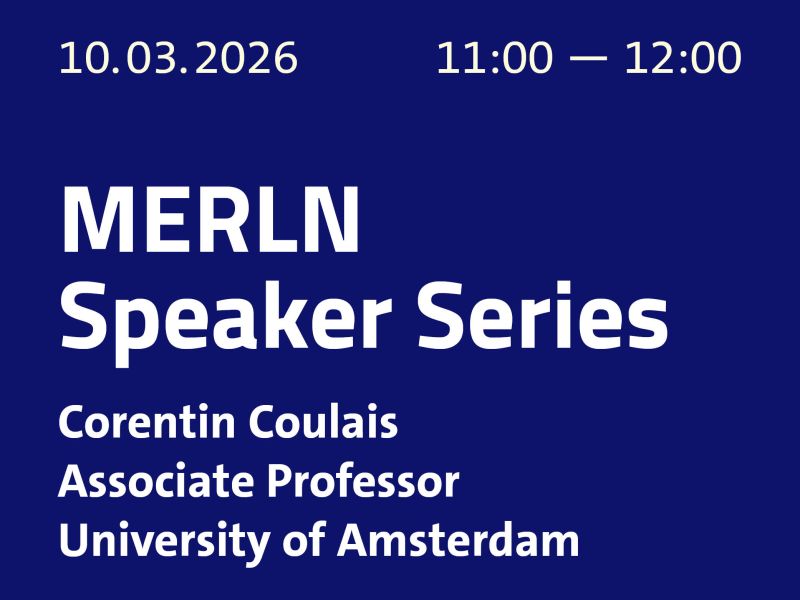 MERLN Speaker Series | Corentin Coulais