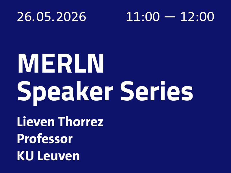 MERLN Speaker Series | Lieven Thorrez