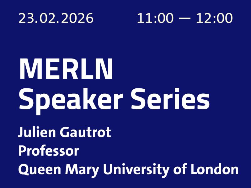 MERLN Speaker Series | Julien Gautrot