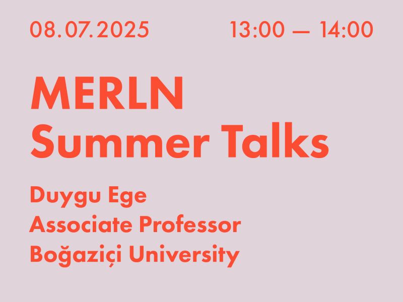 MERLN Summer Talks